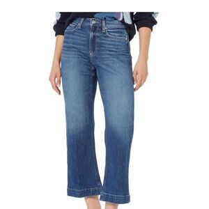 PAIGE Amour Flare & Wide Leg Classic Blue Women's Jeans